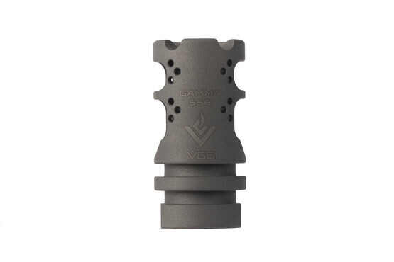 VG6 Precision 5.56 Gamma high performance AR-15 muzzle brake with bead blasted finish is effective and compact